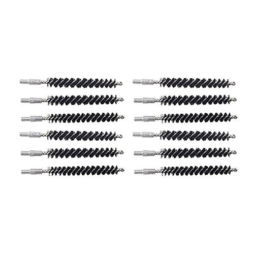 Le spazzole Bore Brush Dewey Copper Eliminator, in alluminio, eliminano le macchie blu-verdi e garantiscono una pulizia sicura e delicata senza danneggiare la canna.