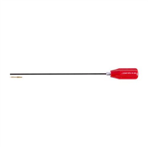 Le aste rivestite Dewey in nylon resistente non graffiano le righe del tuo cannone e includono un manico a cuscinetto a sfera per un utilizzo fluido.