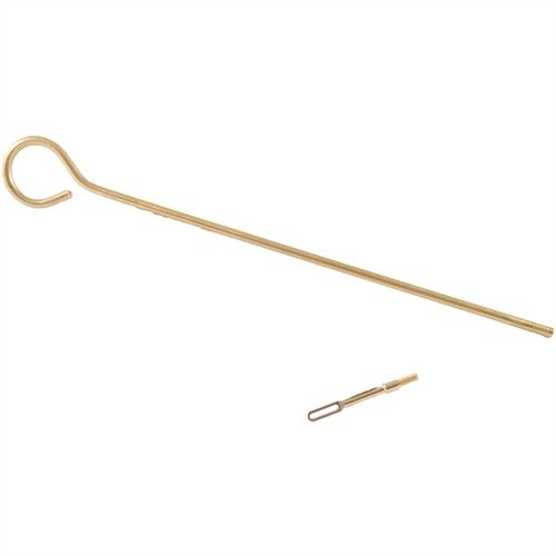 Il rod in ottone a pezzo unico con anello per il dito è ideale per il tiro e facile da trasportare, compatibile con canne da .22 e superiori.