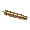 I jags in ottone Dewey sono progettati per adattarsi esclusivamente ai Dewey Coated Rifle Rods, garantendo una pulizia efficace con patch avvolti o sovrapposti.