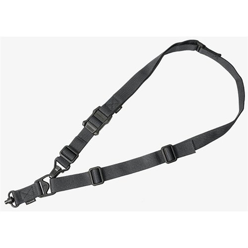 LMS3® GEN2 Single QD offre una rapida conversione tra modalità one-point e two-point, con materiali resistenti, regolazione facile e compatibilità con QD sling cups.