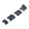Kit XTM Handstop Picatinny per AR-15 grigio