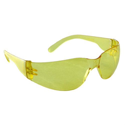 Gli occhiali Radians Mirage Amber offrono protezione UV, comfort leggero e una visione nitida, ideali per il tiro e altre attività all'aperto.