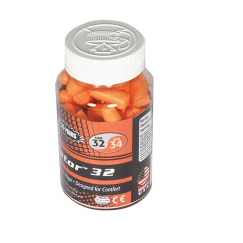 I tappi per le orecchie Radians Foam, 25/Jar Uncorded, offrono un'ottima protezione acustica, comfort e una vestibilità sicura per un'esperienza di tiro migliore.