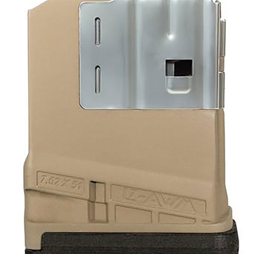 Il Lancer Magazine 7.62x51/308 da 10 colpi in Opaque DE offre una costruzione robusta, affidabilità superiore e una capacità ideale per le tue esigenze di tiro.