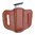 Porta-caricatore singolo (single-stack), marrone classico