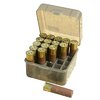 MTM Scatola per cartucce 25 colpi con coperchio a ribalta, 10/12 gauge, fino a 3,5 in