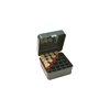 MTM Scatola per cartucce 25 colpi, coperchio a ribalta, 12 e 20 gauge, fino a 3 in