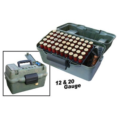 La MTM Deluxe Shotshell Case 100 Rd. offre una protezione superiore per le cartucce, è leggera e portatile, ideale per cacciatori e tiratori sportivi.