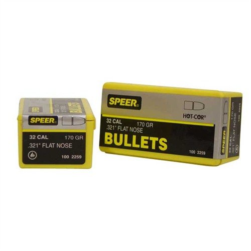 La Speer Bullet 321-170-FN offre prestazioni eccezionali, precisione e affidabilità per i tuoi progetti di ricarica, perfetta per ogni appassionato di tiro.