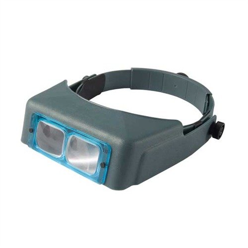 L'OPTIVISOR No. 10 offre una lente in vetro ottico con ingrandimento 3,5X, testa regolabile e comfort eccezionale, perfetto per lavori di precisione.