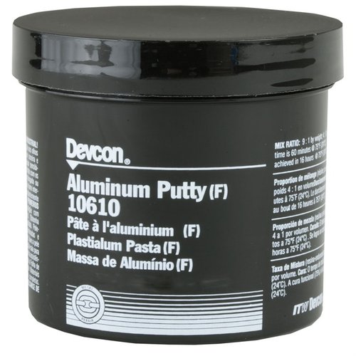 L'EPOXY METALS di DEVCON EXPRESS offre un'adesione straordinaria per il bedding dei fucili e ripara parti metalliche, resistente a sostanze chimiche e acidità.