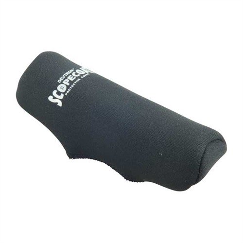 Proteggi il tuo mirino da urti e graffi con il copriobiettivo SCOPECOAT in neoprene elasticizzato, facile da applicare e rimuovere, resistente a polvere e umidità.