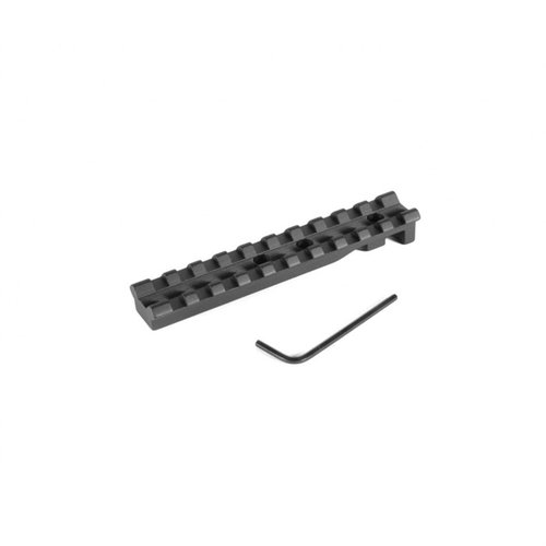 Le basi per ottiche EGW Ruger offrono una guida Picatinny in alluminio leggero, facile da montare, compatibile con anelli Picatinny o Weaver, senza forare.