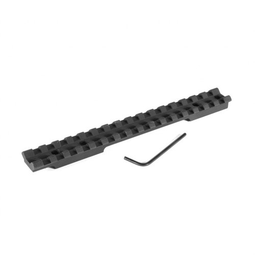 Le basi per ottiche EGW Savage 10-16 offrono una guida Picatinny monopezzo, realizzata in alluminio 6061 T6, per un montaggio facile e leggero.