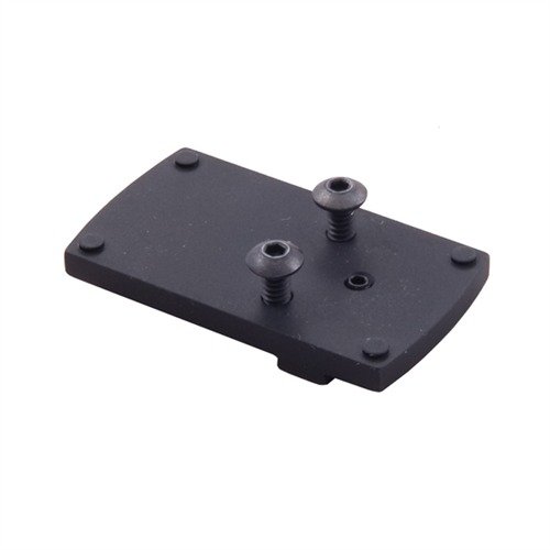 Base adattatore in alluminio 7075 T6 per montare facilmente un red dot Burris Docter su Glock, senza modifiche allo slide e con fissaggio sicuro.