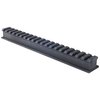 Base Picatinny in alluminio 7075-T6, pre-tagliata per un'installazione veloce. Ideale per costruire basi personalizzate senza forare il ricevitore.