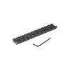 Le basi per ottiche EGW Ruger 10/22 Takedown offrono una guida Picatinny monopezzo, senza necessità di forare, per un montaggio semplice e versatile.