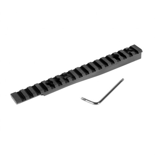 Le basi per ottiche EGW Ruger No.1 offrono una guida Picatinny monopezzo, precisione in alluminio 7075 T6 e montaggio senza perforazioni per massima versatilità.