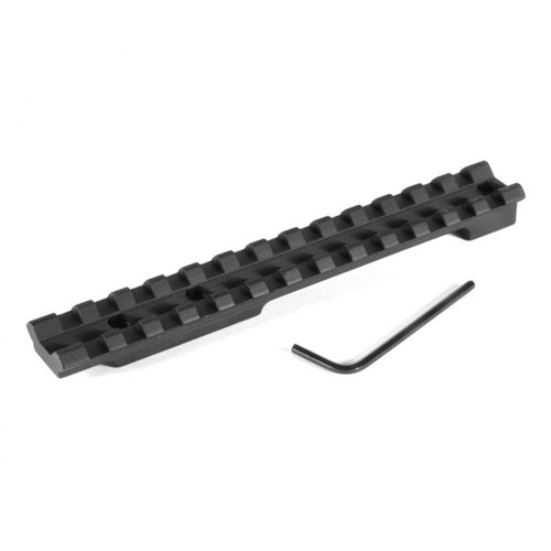 Le basi per ottiche EGW Remington XP/XR 100 offrono una guida Picatinny monopezzo, leggere e precise, senza bisogno di forare, per una rapida regolazione dell'oculare.