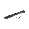 Le basi per ottiche EGW Ruger M-77 Long Action offrono flessibilità con slot Picatinny, costruzione leggera in alluminio 6061 T6 e montaggio facile senza forare.