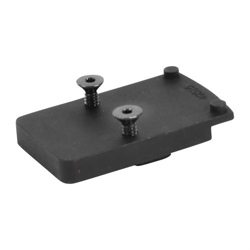 Montaggio facile per Trijicon RMR su Baby Desert Eagle ed EAA Witness Elite Match, realizzato in alluminio 7075 con finitura nera opaca, senza modifiche necessarie.