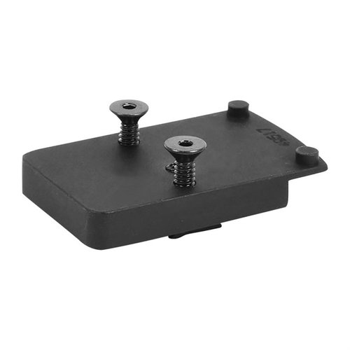 Il montaggio EGW per Trijicon RMR è realizzato in alluminio 7075, con finitura nera opaca, facile da installare senza modifiche e compatibile con Baby Desert Eagle e EAA Witness.