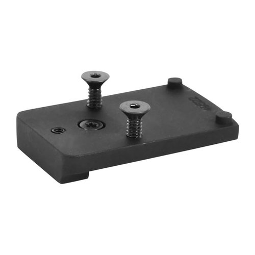 Il mount EGW per Trijicon RMR in alluminio 7075 offre installazione semplice senza modifiche, compatibile con Baby Desert Eagle e EAA Witness Elite Match.