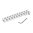 Base per ottica S&W K, L, N Frame argento senza fori