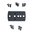 Attacco per ottica Vortex Viper/Venom per S&W M&P Shield EZ