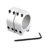 Anelli per cannocchiale 30 mm Practical, altezza .840", argento