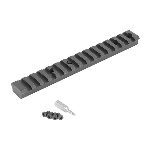 Il TIKKA T1X HD Picatinny Scope Mount di EGW offre flessibilità nella montatura, resistenza duratura e compatibilità con anelli Picatinny o Weaver.