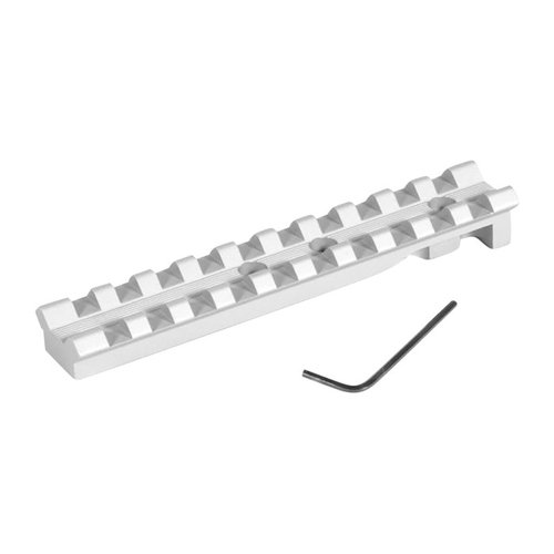 Le basi per ottiche EGW Ruger offrono una guida Picatinny in alluminio leggero, senza necessità di forare, con montaggio facile e flessibilità per diverse ottiche.