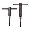 Le STOCKMAKER'S HANDSCREWS di FORSTER, con manici da 3" e filettatura 10X32, sono ideali per un montaggio preciso e veloce del calcio all'azione.