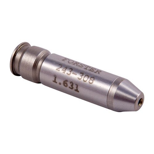 I Forster 7.62 Match Gauges offrono misurazioni precise in incrementi di .001" per monitorare l'usura della camera su fucili .308 e .223 Remington.