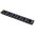 Binario UFIR filettato diretto Picatinny alluminio nero 4.5"