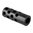 Freno di bocca Quiet calibro .30 1/2-28 acciaio brunito lucido