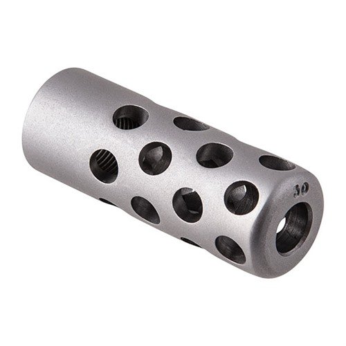 Il QUIET MUZZLE BRAKE 30 CALIBER riduce il rumore e il rinculo, migliorando il comfort e la rapidità dei colpi successivi senza compromettere la precisione.