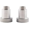 #870 Hardware per calciolo regolabile in alluminio argento