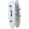 Calciolo regolabile standard in alluminio argentato