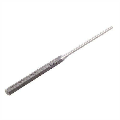 Il set di punte per roll pin in acciaio Grace USA offre robustezza, precisione e manici zigrinati per un grip sicuro, ideale per la manutenzione delle armi.