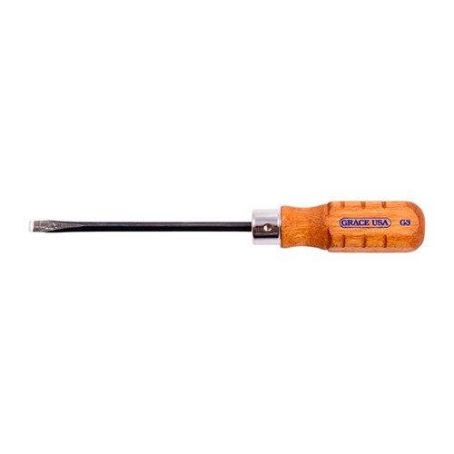 Il set di cacciaviti Grace USA offre manici in legno ergonomici, punte indurite e un robusto shank quadrato per una precisione e durata eccezionali.