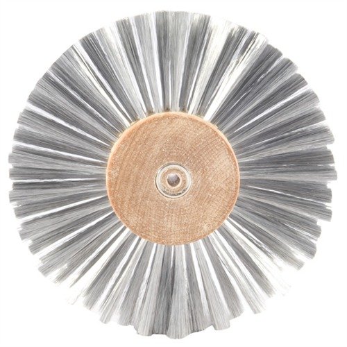 .0025" STAINLESS STEEL BRUSHING WHEELS, ruote di cardatura super-morbide, ideali per la lucidatura senza rimuovere metallo, perfette per il rust bluing.
