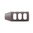 Freno Quick Discharge calibro .22 1/2-28 acciaio brunito