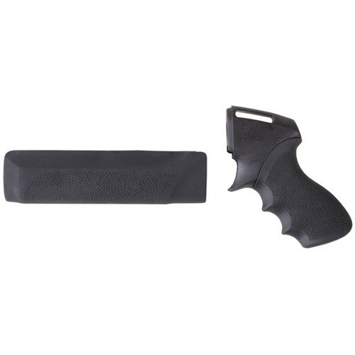 Il grip e forend HOGUE TAMER offrono massimo controllo e comfort, riducendo il rinculo grazie alla tecnologia avanzata e alla superficie in gomma testurizzata.