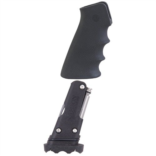 Strumento multiuso HOGUE A2 compatibile con grip A2, offre attrezzi per riparazioni rapide, lubrificazione e pulizia, tutto in un design compatto e sicuro.