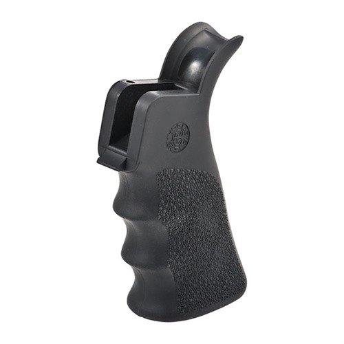 Il grip HOGUE AR-15 Overmolded Beavertail offre una presa ergonomica, texture Cobblestone per una presa antiscivolo e supporto per il palmo della mano.