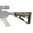 Calcio AR-15 sovrastampato collassabile COMM FDE in gomma