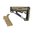 AR-15 calcio telescopico con grip FG BT e overmold MIL?SPEC FDE