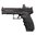 HANDALL guaina a coda di castoro per impugnatura nera CZ P-10 Full Size 9mm
